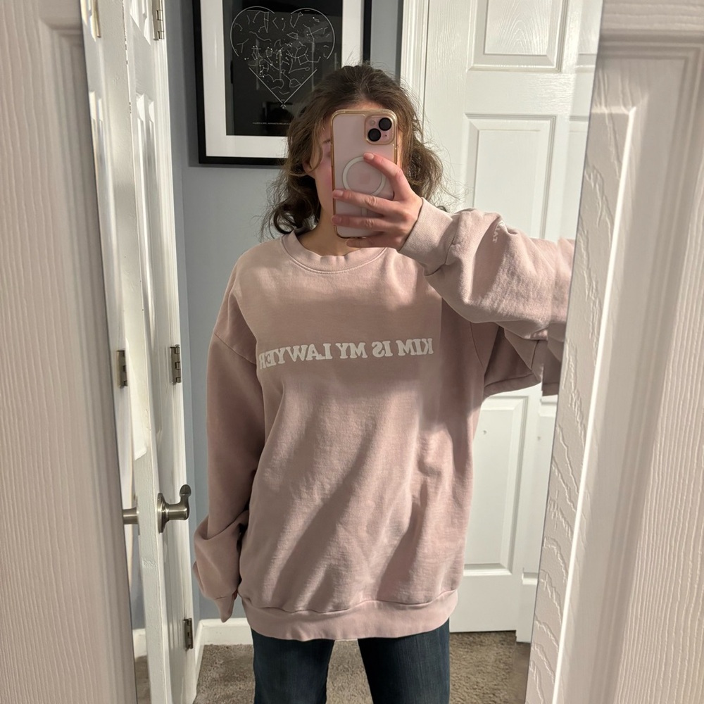 Talentless Kim Is My Lawyer Crewneck